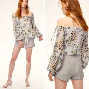 ARITZIA WILFRED Allegra Short Blue Gray 6